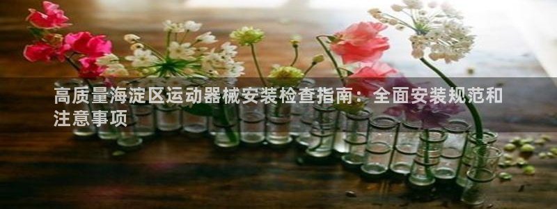 凯时k66登录：高质量海淀区运动器械安装检查指南：全